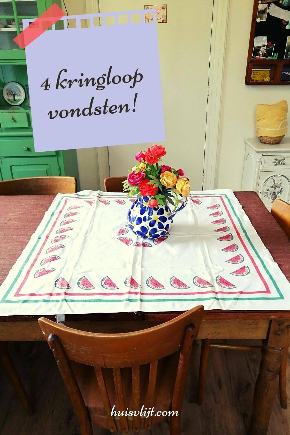 4 Kringloopvondsten + kringloop winkel tip!