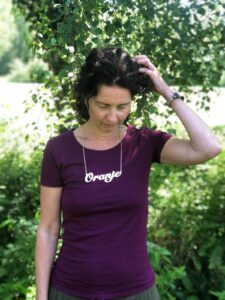 oranje ketting