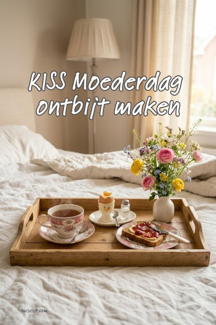 ontbijt op bed ideeën moederdag