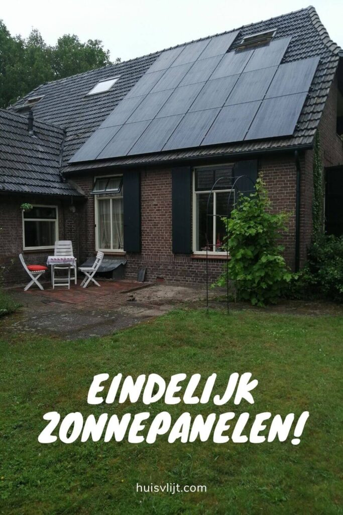 Met zonnepanelen een duurzamere woning