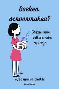 boeken schoonmaken