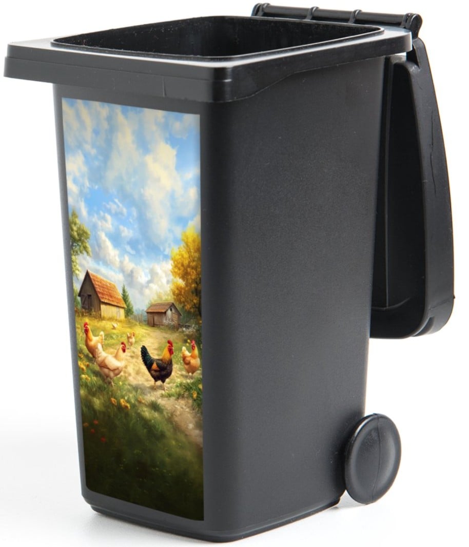 Kliko pimpen met 4 out of the box kliko ideeen en life hacks! 4 container sticker kippen