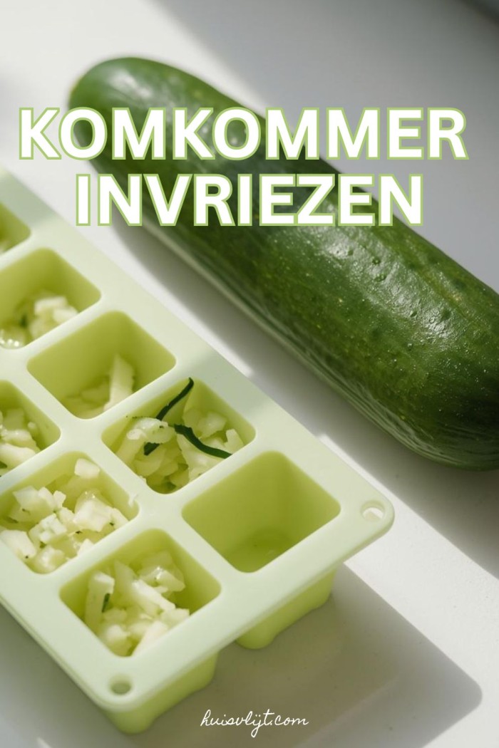 komkommer invriezen