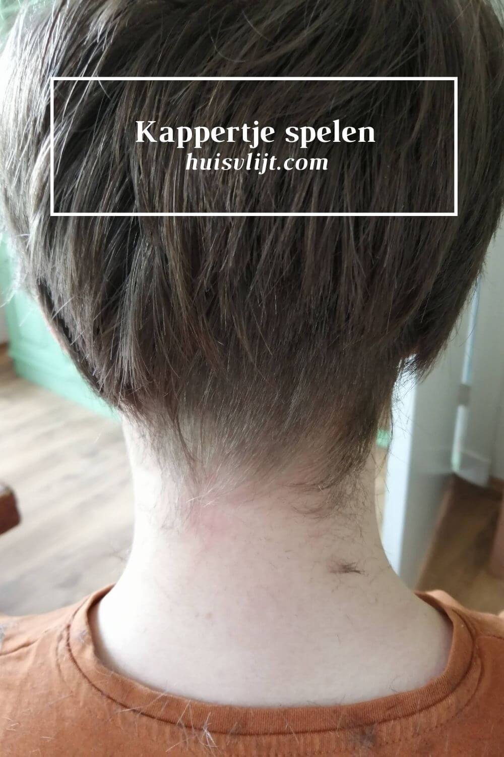 zelf haar knippen