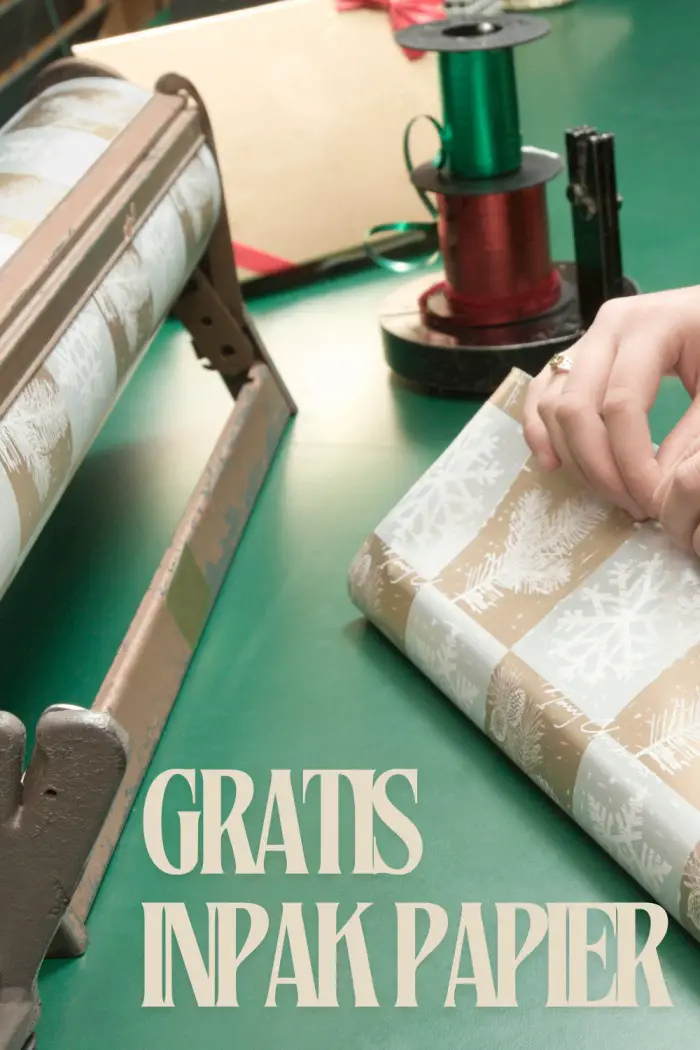 gratis inpak papier