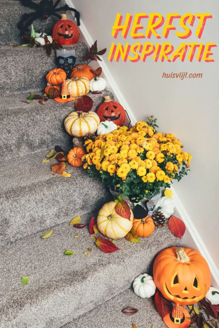 herfst inspiratie trap