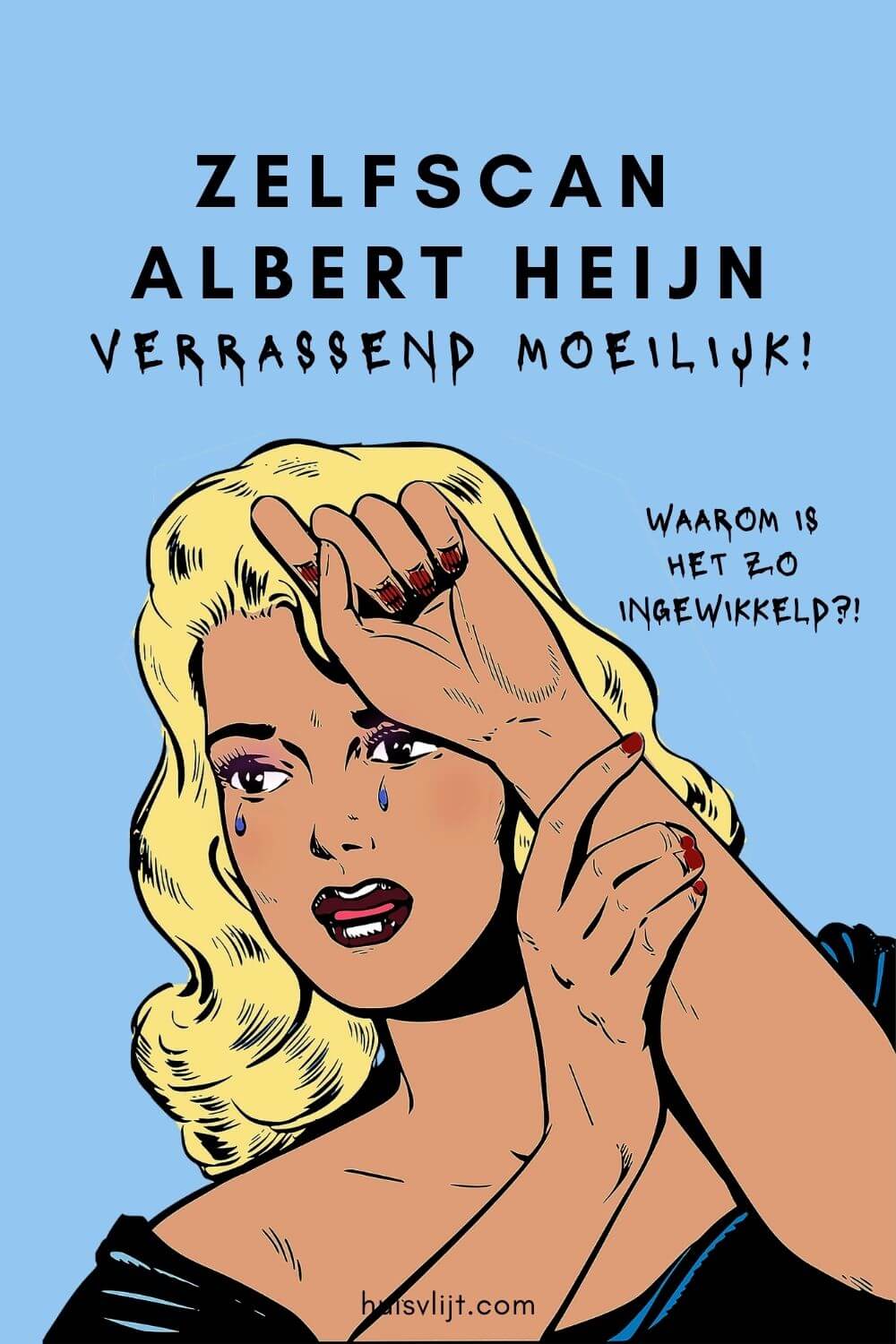 Zelfscan Albert Heijn: een heel gedoe zeg!
