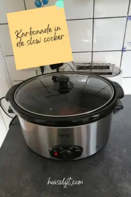 karbonade in de slow cooker