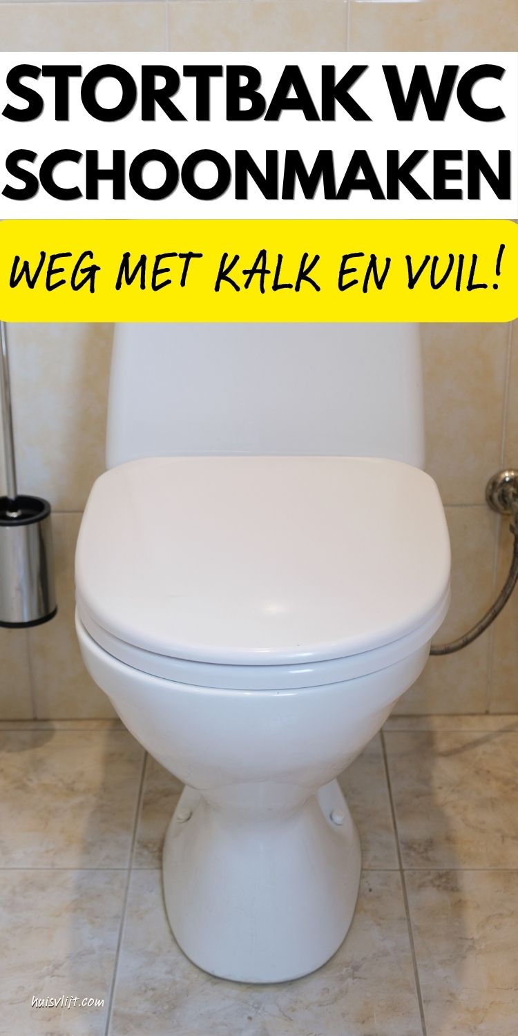 Wc-stortbak schoonmaken: openen, ontkalken en fris houden 1 stortbak wc schoonmaken