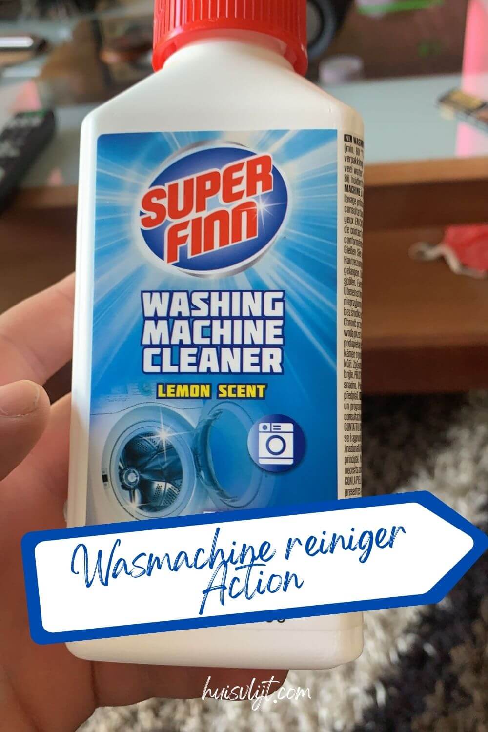 Wasmachine reiniger Action: Super Finn 1,64 voor 2