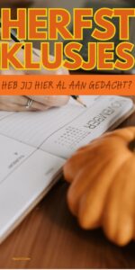 herfst klusjes