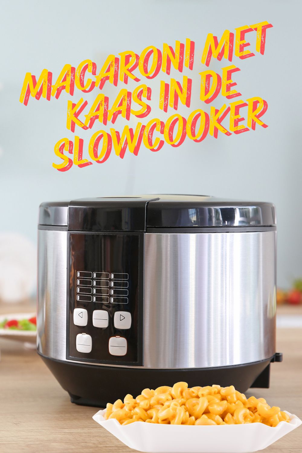 macaroni met kaas slowcooker