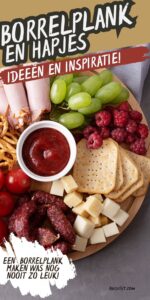 borrelplank en hapjes