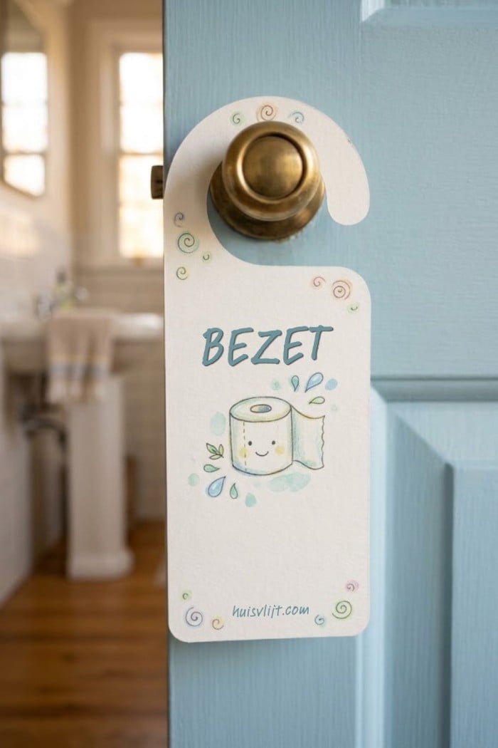 deurhanger bezet