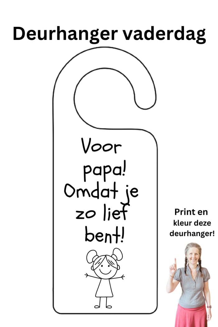 deurhanger vaderdag