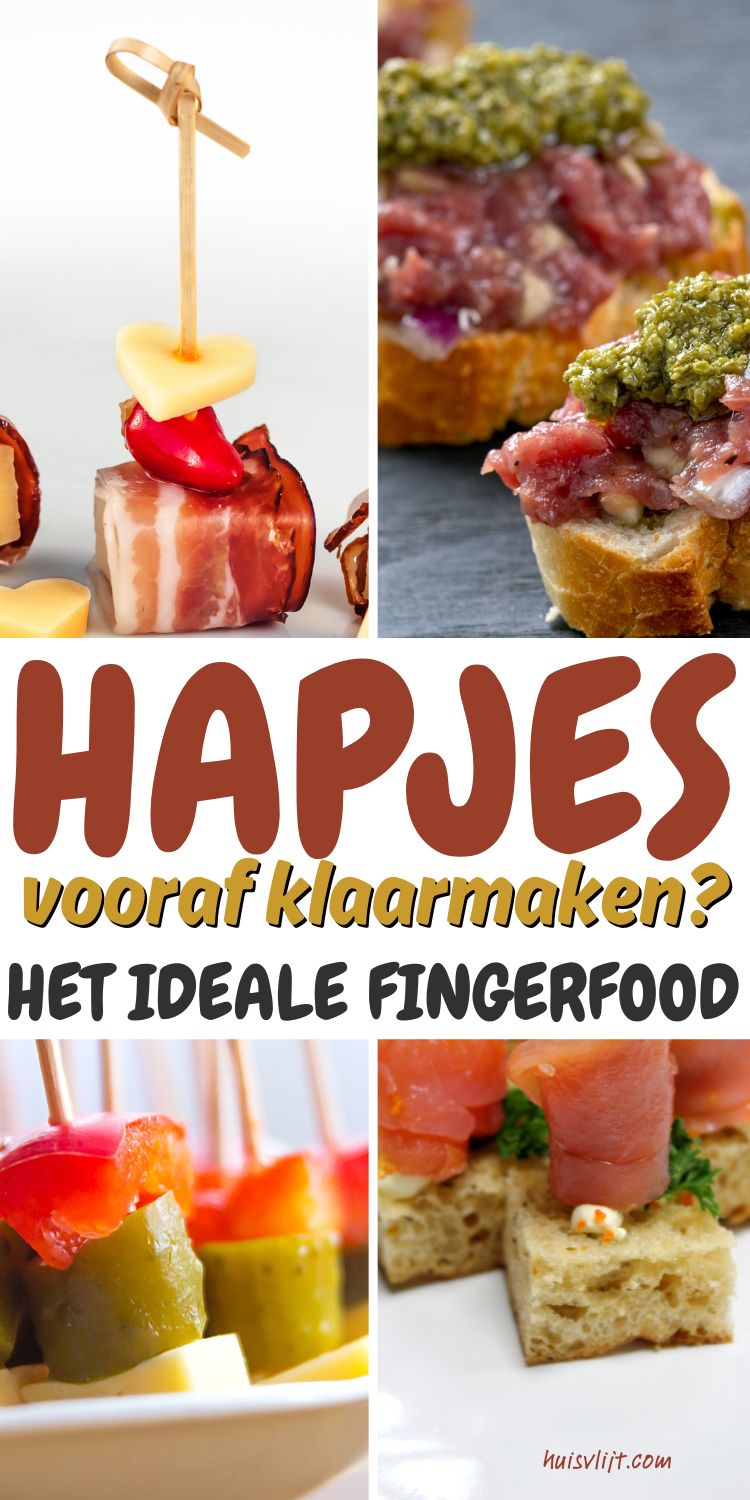 Borrelplank en hapjes: ideeën voor elke gelegenheid 3 hapjes vooraf klaarmaken