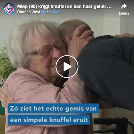 De kracht van een knuffel