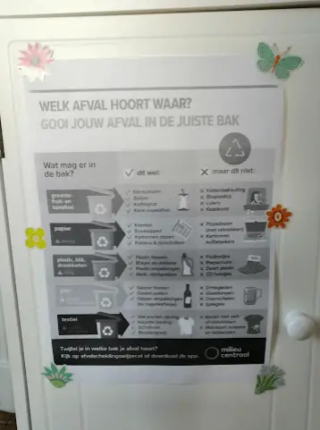 afval scheiden in de keuken