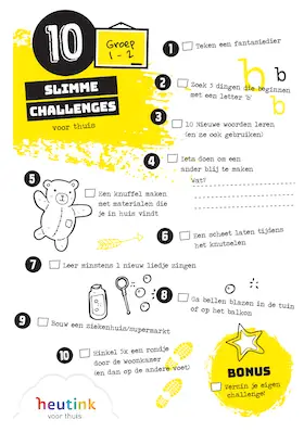 13 Challenges voor iedereen 2 challenges