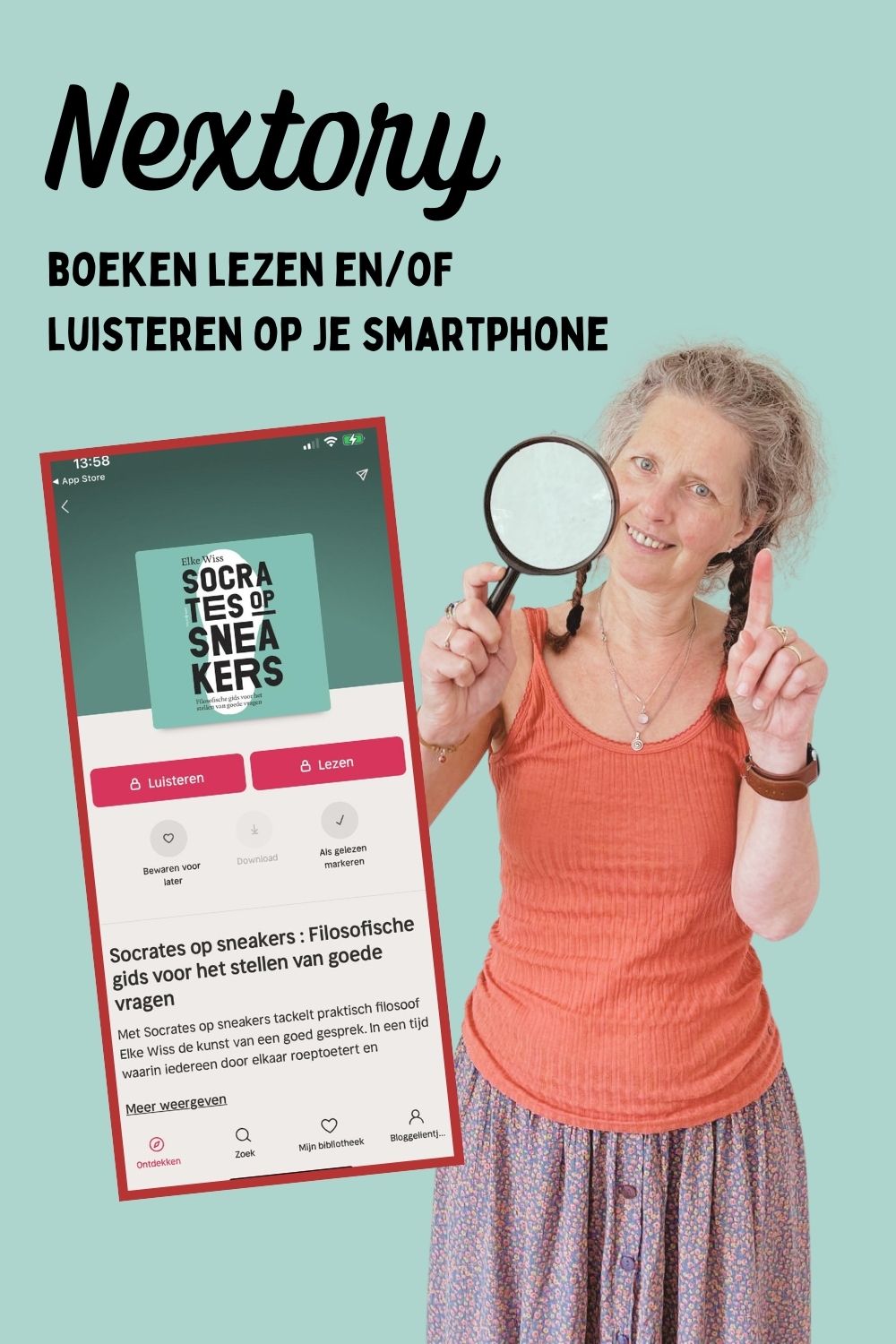 nextory niet op ereader