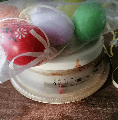 analoge keuken weegschaal