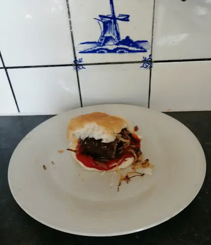 Hamburger uit de oven