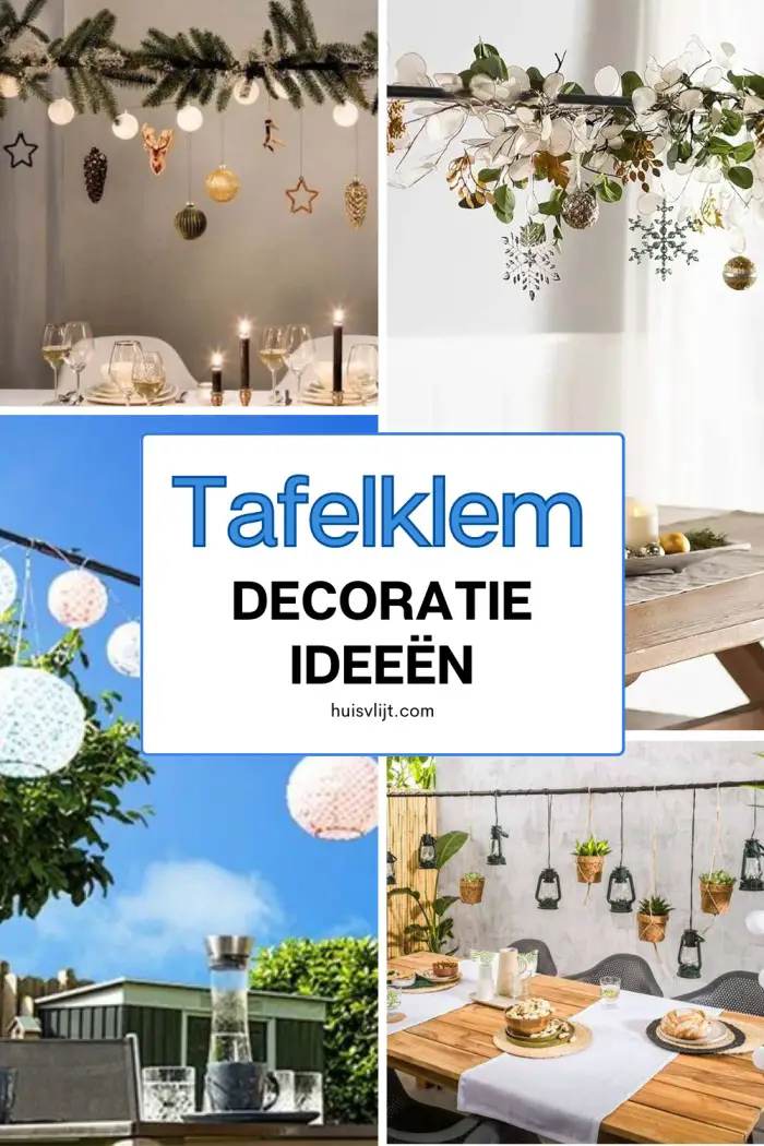 tafelklem ideeën