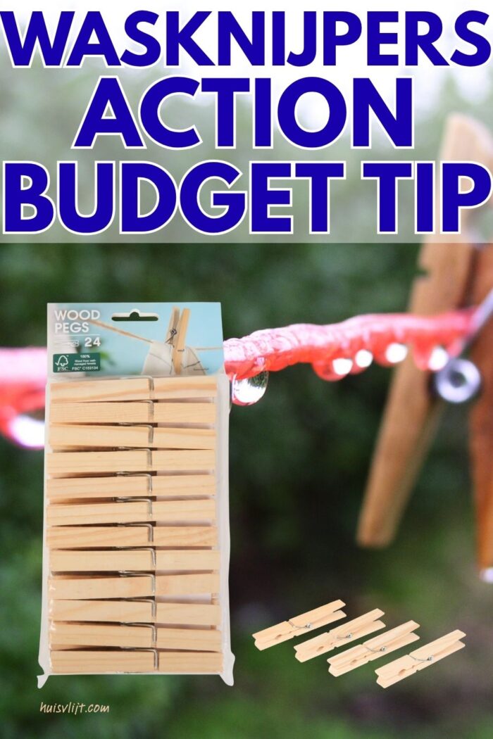 houten wasknijpers action