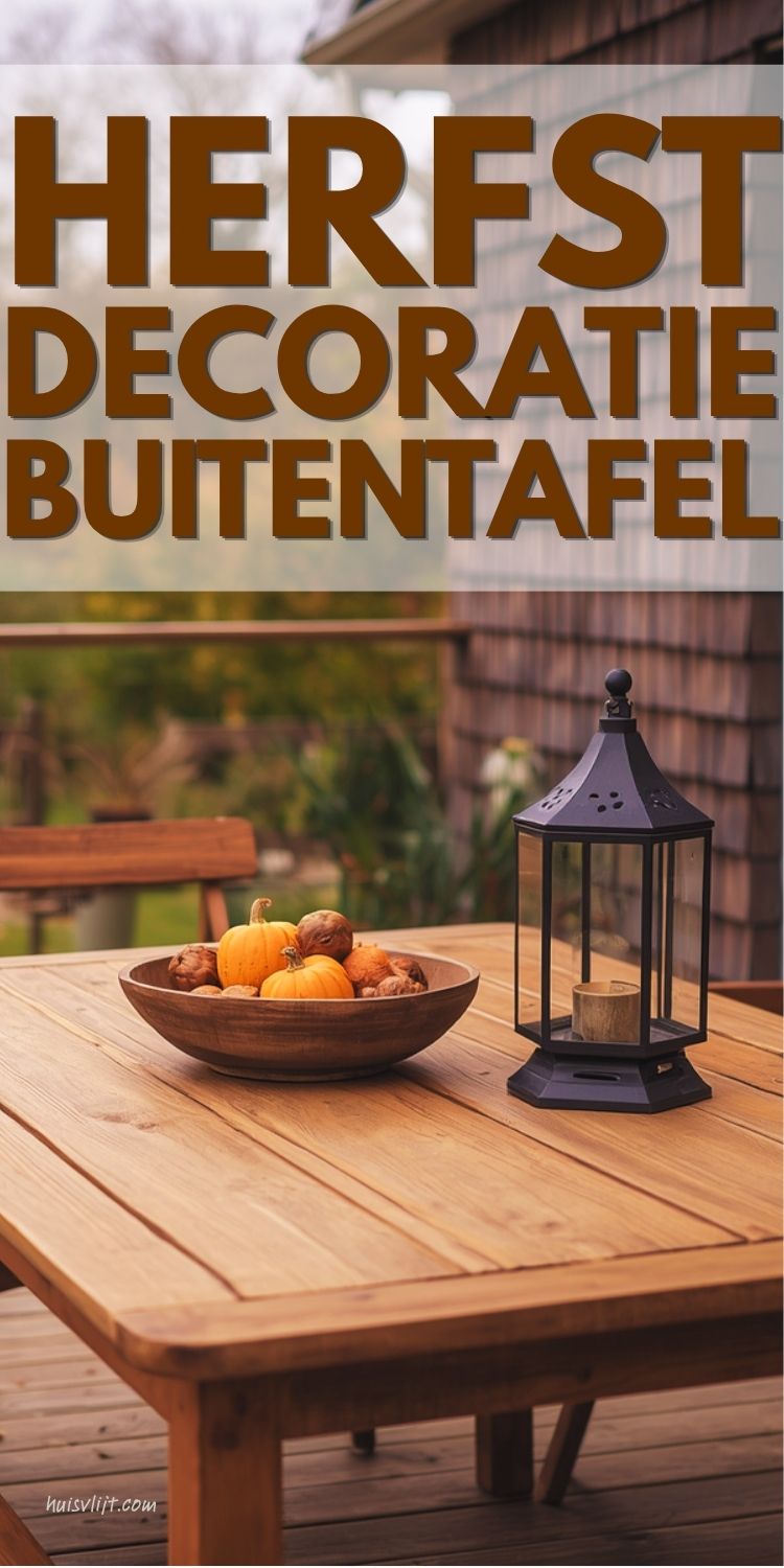 Landelijke herfstdecoratie: 15 ideeën voor binnen en buiten 3 herfst decoratie buitentafel