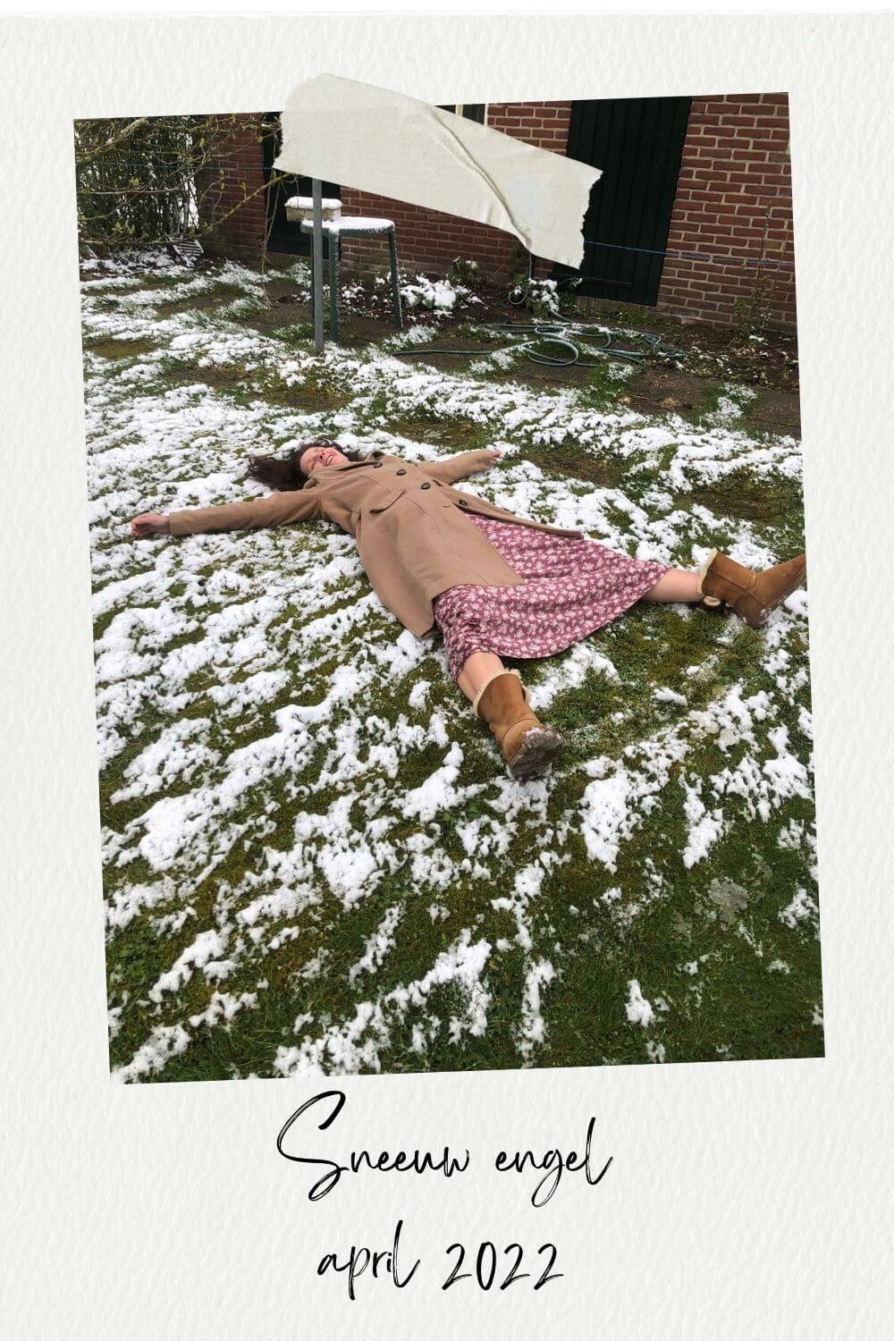 Sneeuw engel – april 2022
