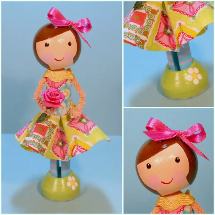 Houten poppetjes: 19 toepassingen + inspiratie! 13 houten poppetjes beschilderen