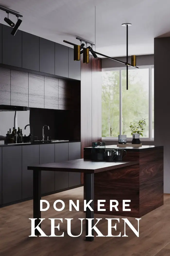 donkere keuken