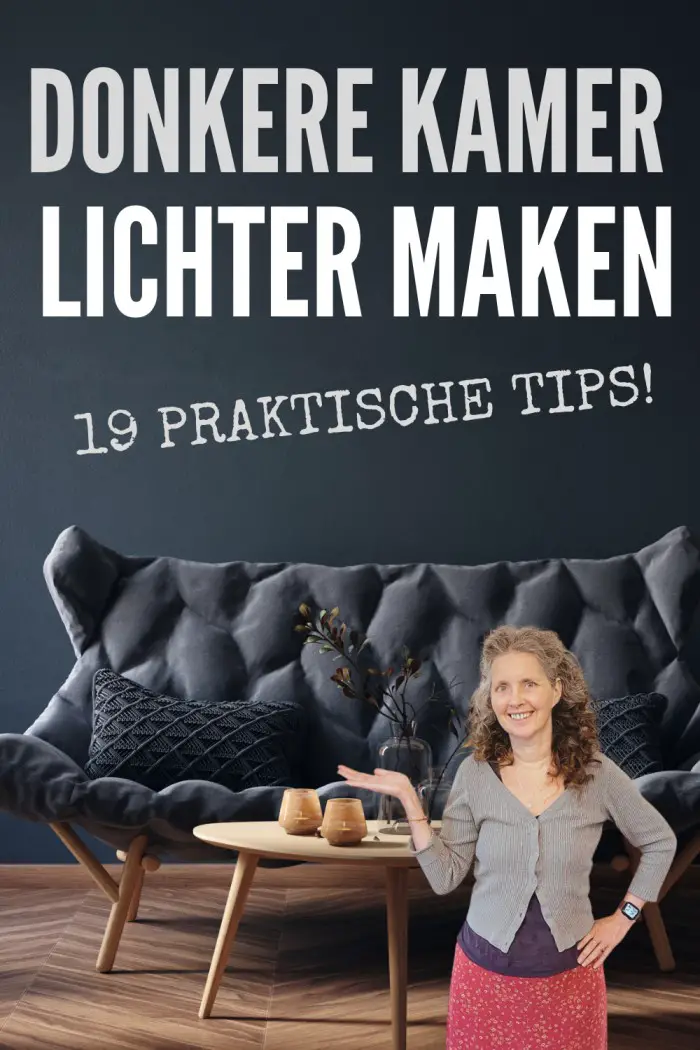 een donkere kamer lichter maken