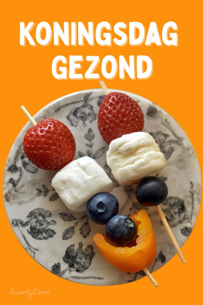 19 Koningsdag Eten Ideeën 4 koningsdag gezond