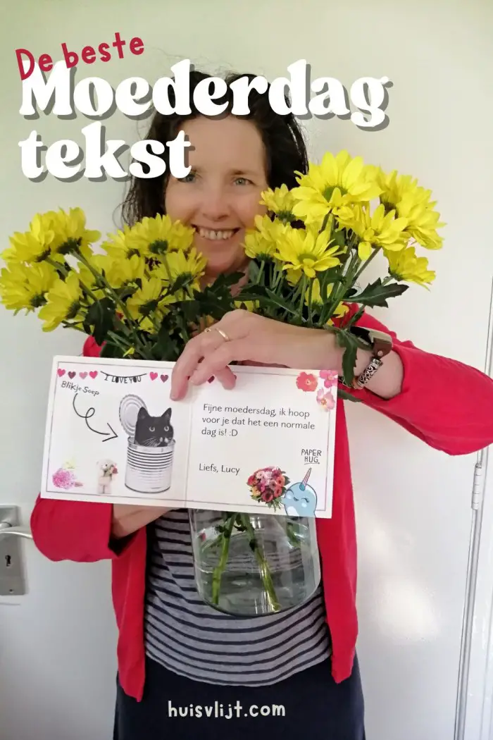 moederdag tekst