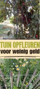 tuin opfleuren