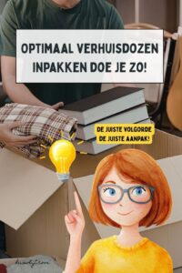 verhuisdozen inpakken