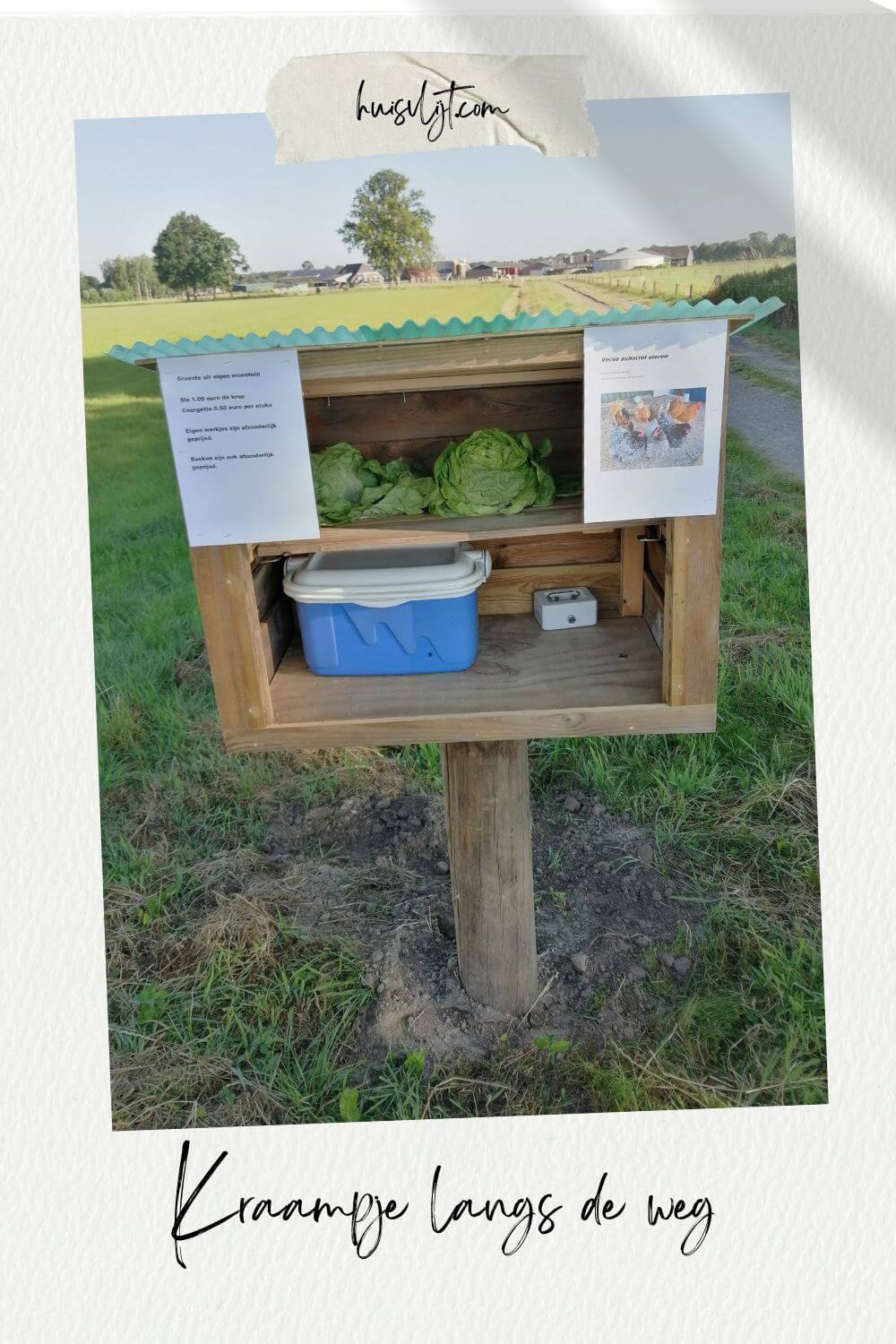 Kraampje langs de weg - Stadsheidelaan Doetinchem