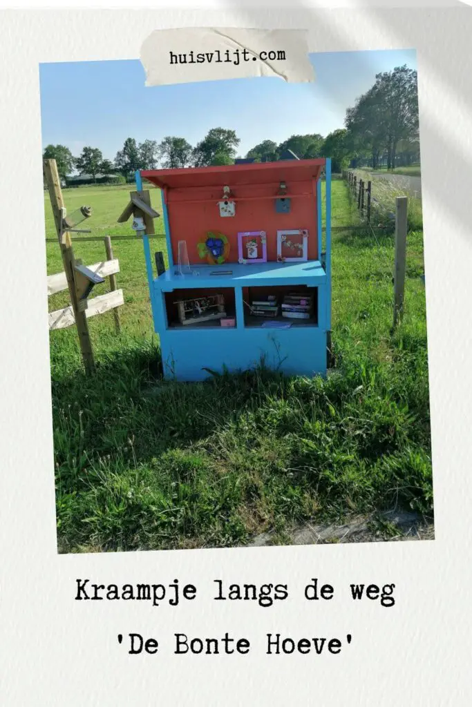 kraampje langs de weg