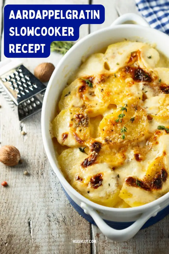 aardappelgratin slowcooker