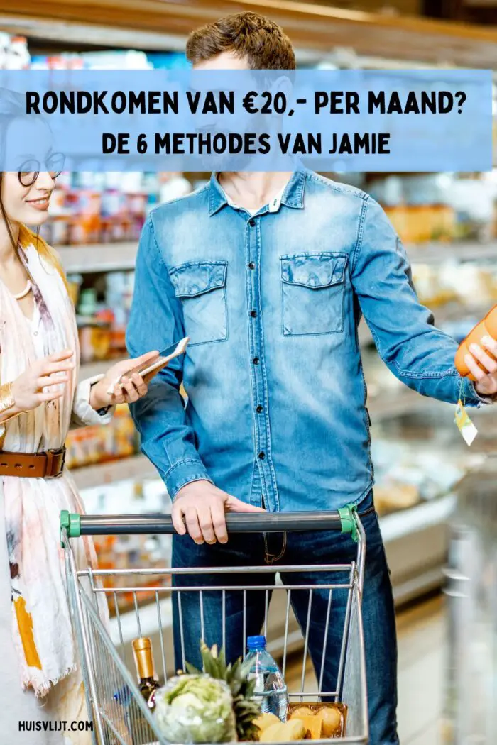 rondkomen van 20 euro per maand