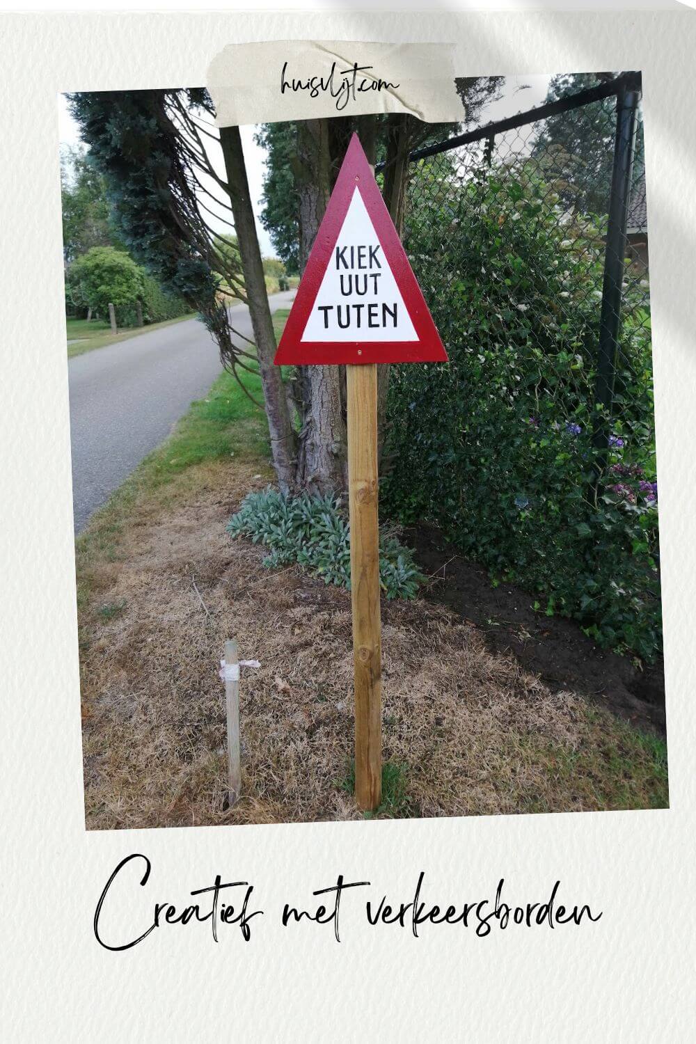 Creatief met verkeersborden