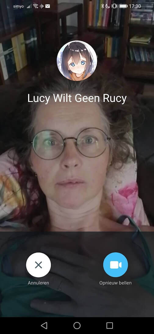 Op dinsdag belde ik altijd met mijn dochter