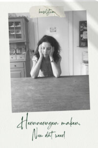 herinneringen maken