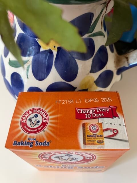 kan baking soda bederven?