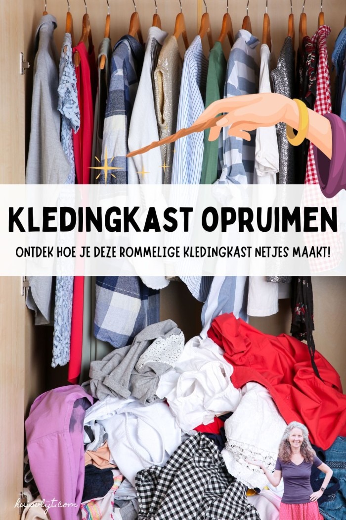 kledingkast opruimen