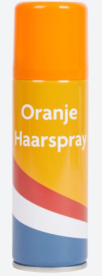 koningsdag haarspray