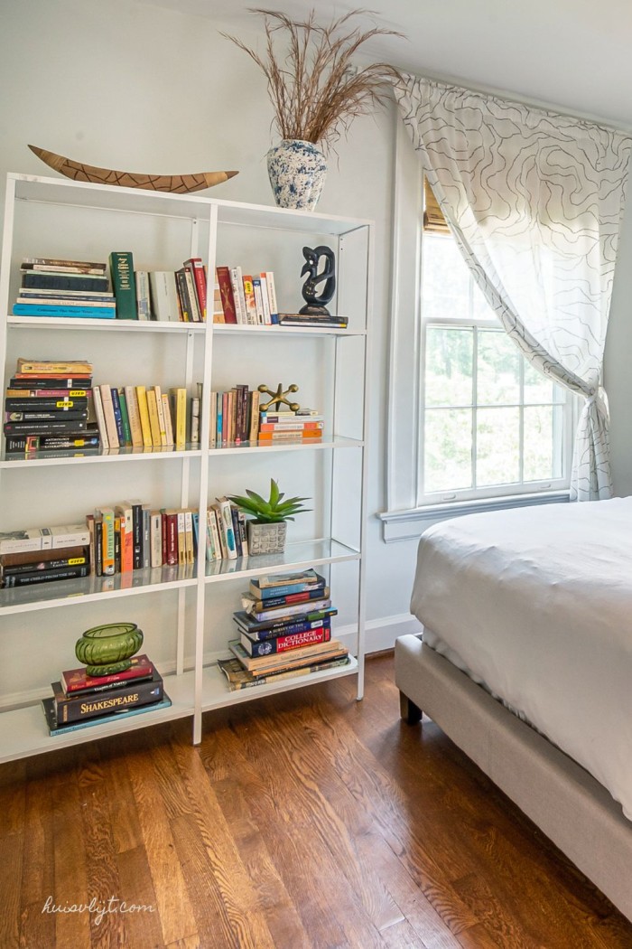 slaapkamer met boeken