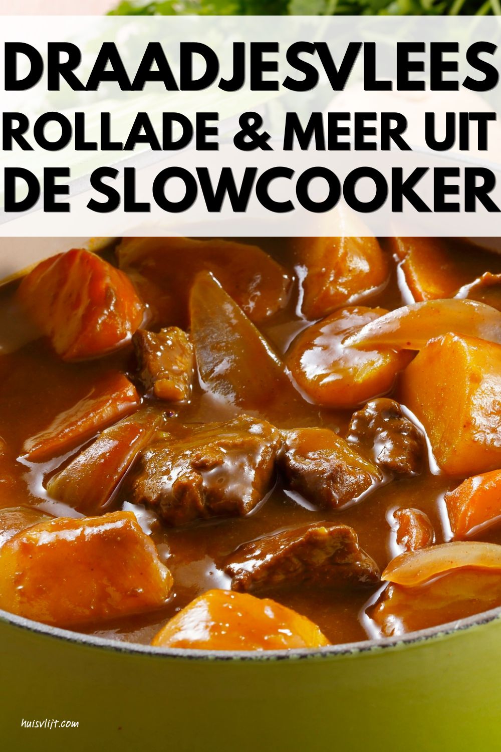 Stoofvlees recepten uit de slowcooker: mals, makkelijk en energiezuinig 1 stoofvlees recepten