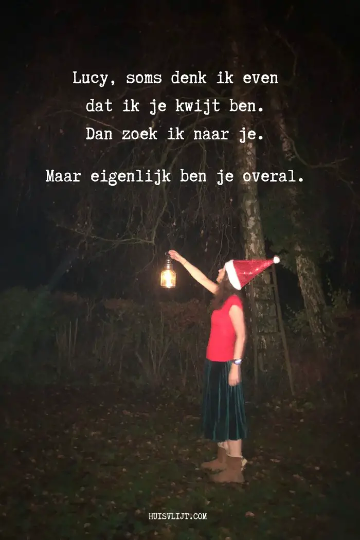 Onze eerste Kerst zonder jou...